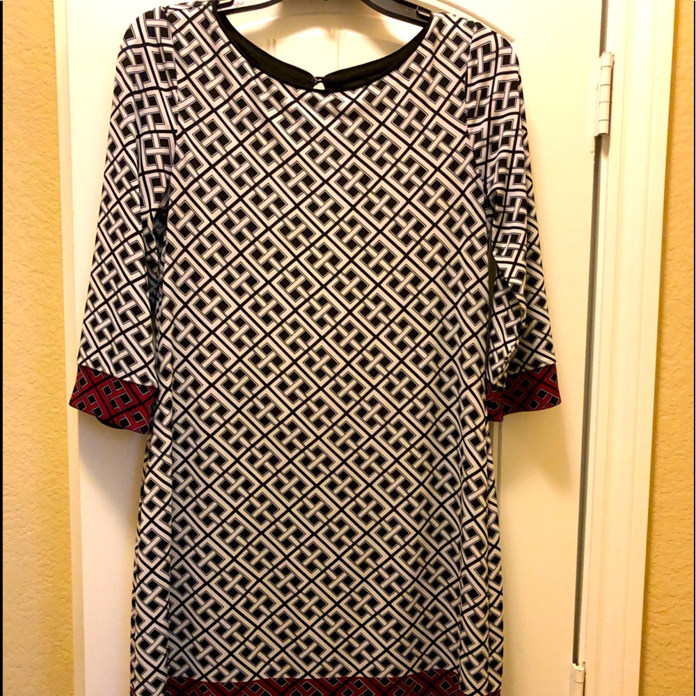 Long sleeve flowing dress